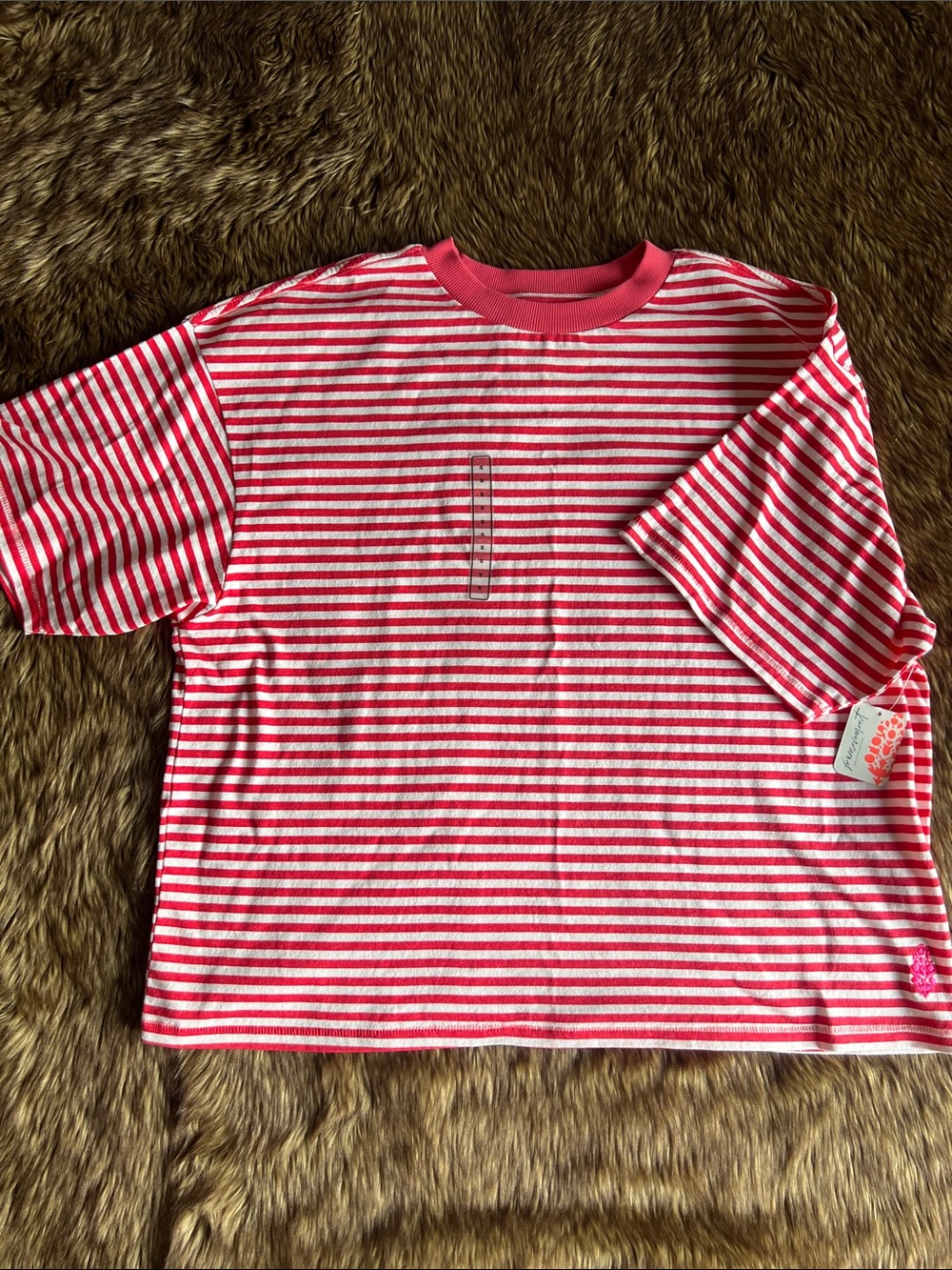 NWT FP Movement Striped Tee - Picture 4 of 8